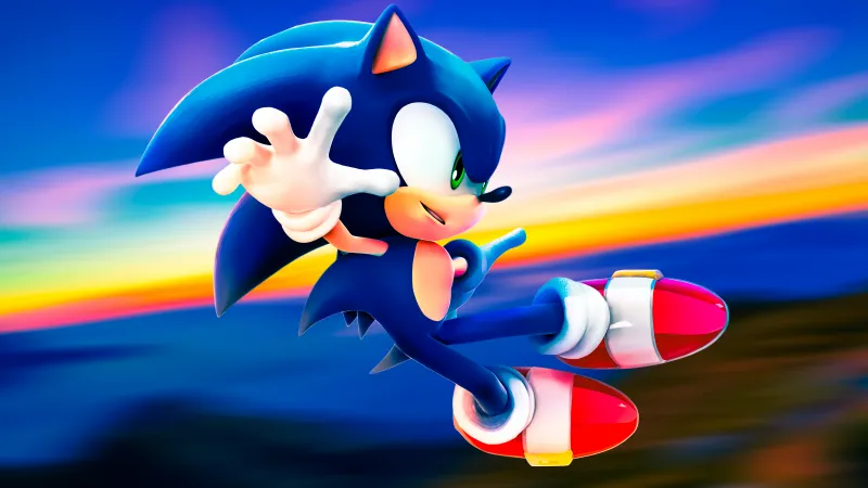 Sonic 4K background