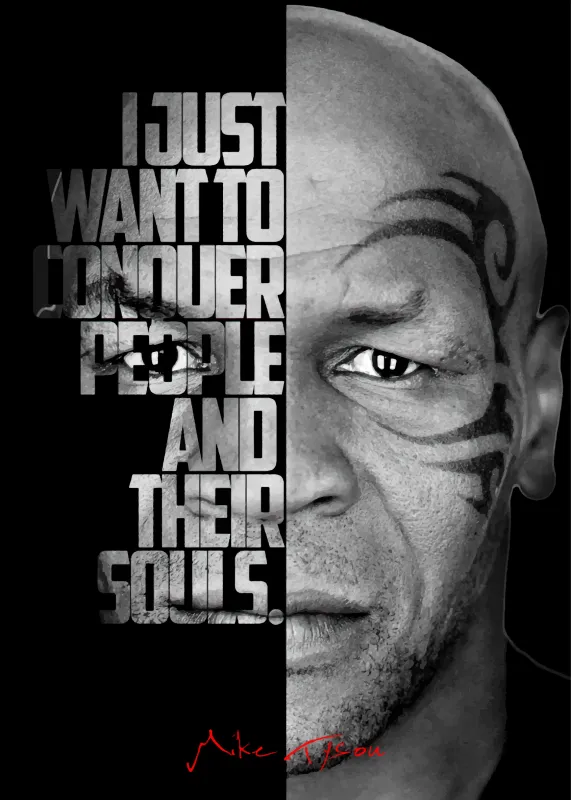 Mike Tyson quotes, iPhone wallpaper