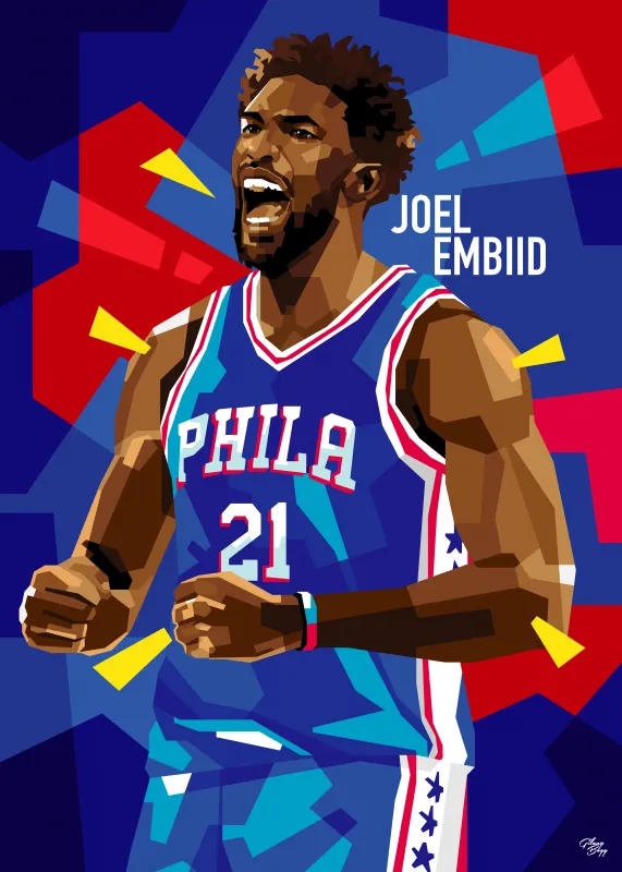 Joel Embiid, Basketball player, Philadelphia 76ers