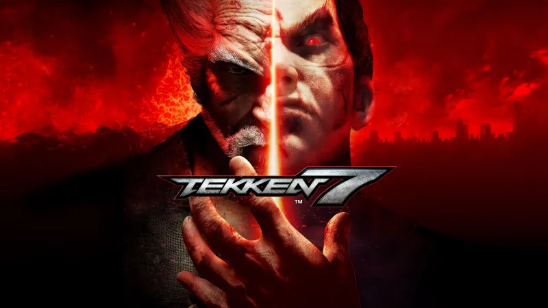 Tekken 7, Heihachi Mishima, Kazuya Mishima, Red, PC Games, PlayStation 4, Xbox One