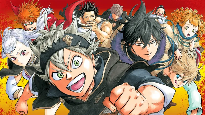Black Clover 4K wallpaper, All characters