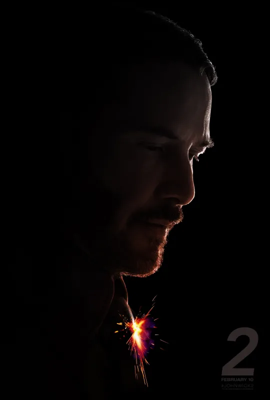 Keanu Reeves as John Wick, iPhone wallpaper 4K