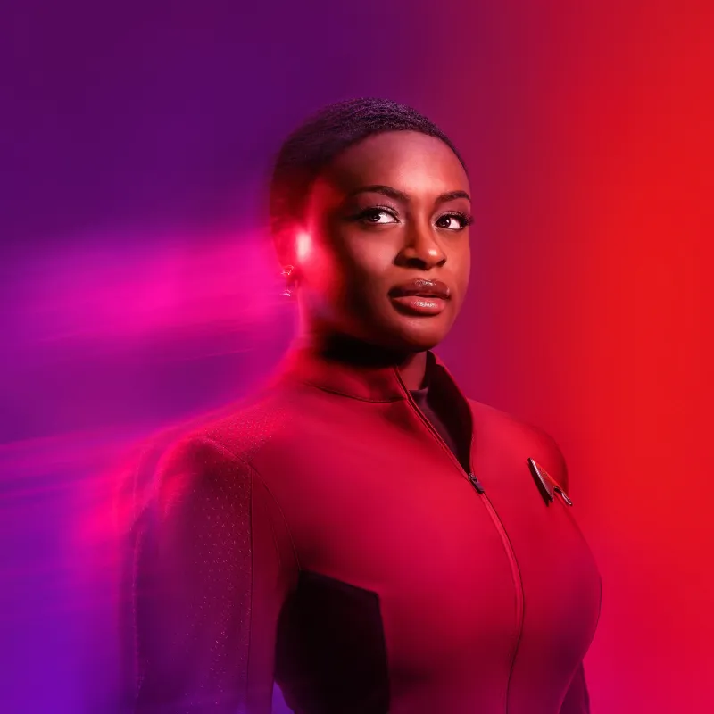 Celia Rose Gooding as Uhura, Star Trek Strange New Worlds