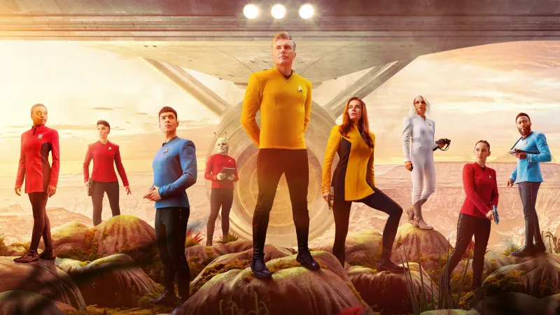 Star Trek Strange New Worlds 4K wallpaper
