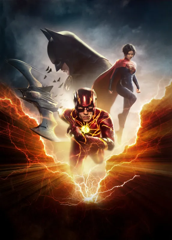 The Flash, Batman, Supergirl, Flash, DC Comics, Movie poster, 2023 Movies