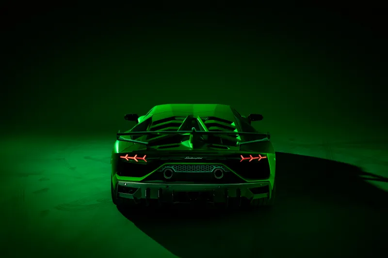 Lamborghini Aventador SVJ HD wallpaper