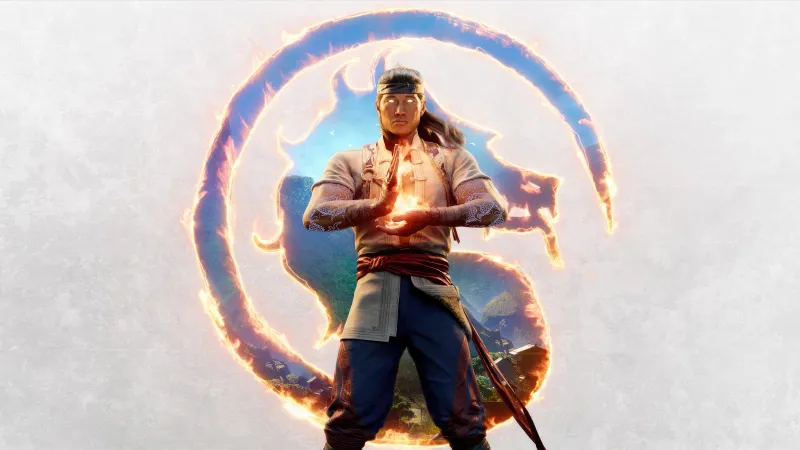 Liu Kang 4K wallpaper, Mortal Kombat 1, 2023 Games
