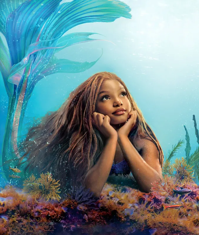 Halle Bailey as Ariel, The Little Mermaid
