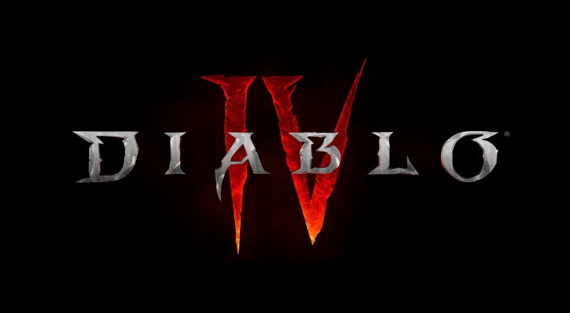 Diablo IV, Logo, Dark background, 5K, 8K, Diablo 4