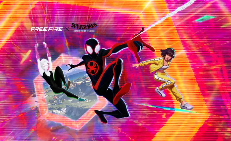 Spider-Man: Across the Spider-Verse, Free Fire, Spider-Gwen, 5K