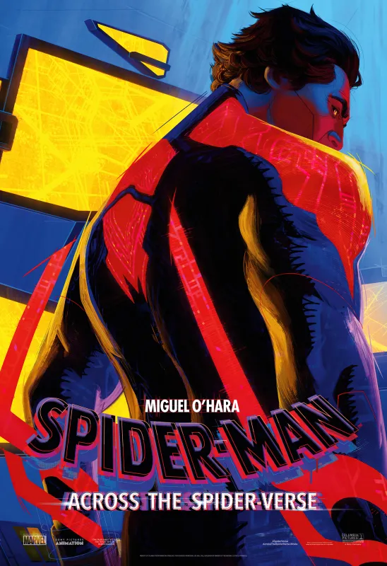 Miguel O'Hara, Spider-Man 2099, Spider-Man: Across the Spider-Verse, 5K, Movie poster