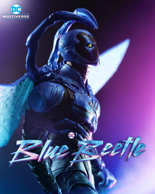 Blue Beetle iPhone wallpaper, DC Superheroes