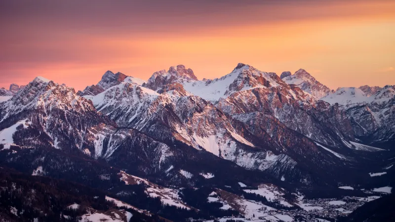 Dolomites, Mountain range, South Tyrol, Italy, 5K