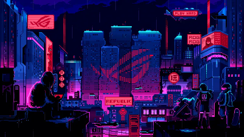 Download Futuristic Night City Cyberpunk 2077 Iphone Wallpaper