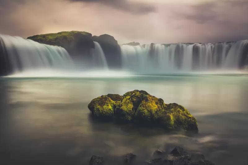 Goðafoss, Waterfall, Iceland, Scenic, Landscape