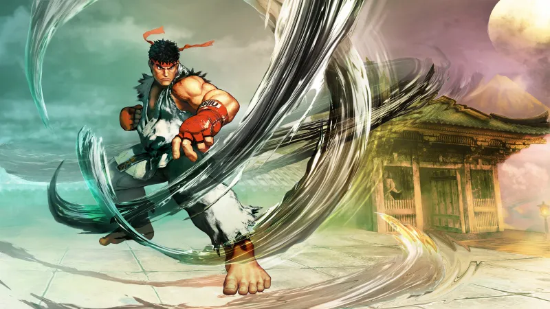 Ryu 5K wallpaper