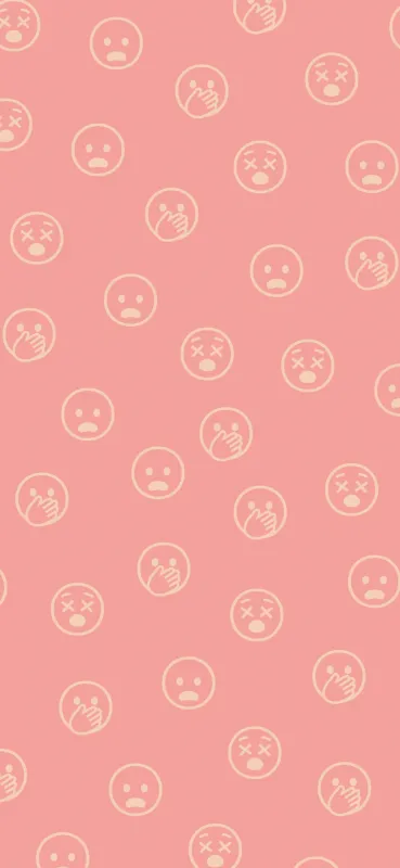Emoji Pink wallpaper