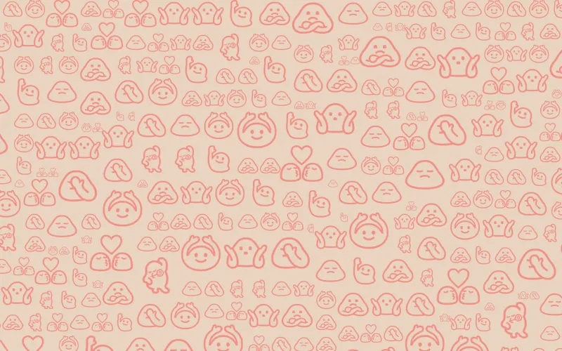 Cute emoji wallpaper