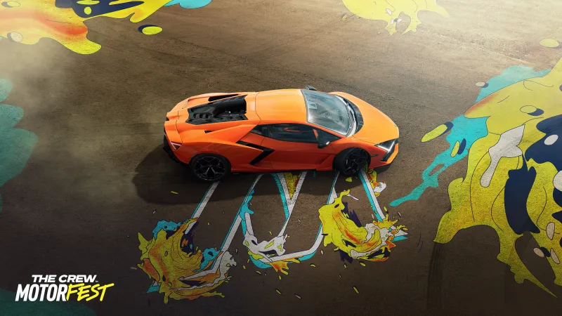 Lamborghini Revuelto in The Crew Motorfest, 4K wallpaper