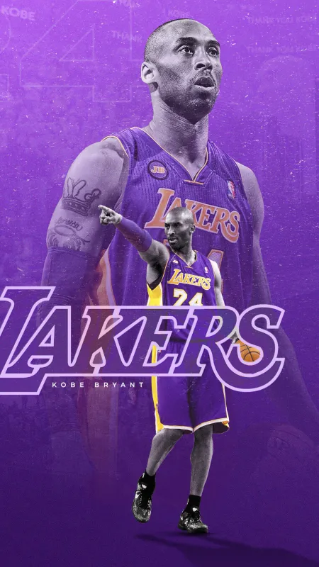 Kobe Bryant Lakers iPhone wallpaper