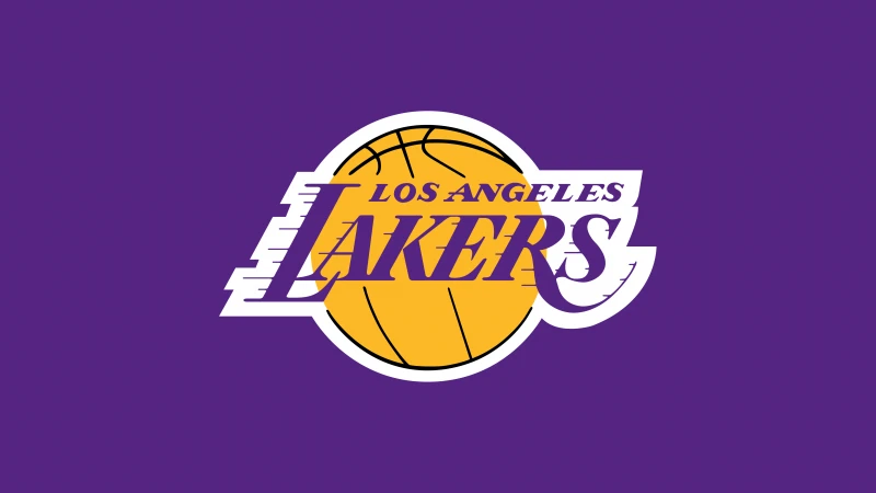 Los Angeles Lakers wallpaper, Purple background