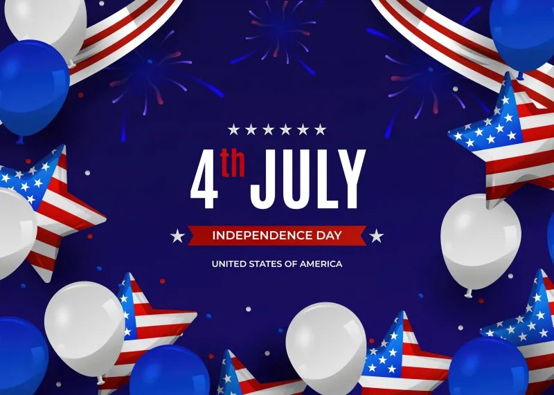 4th of July Independence day, United States of America