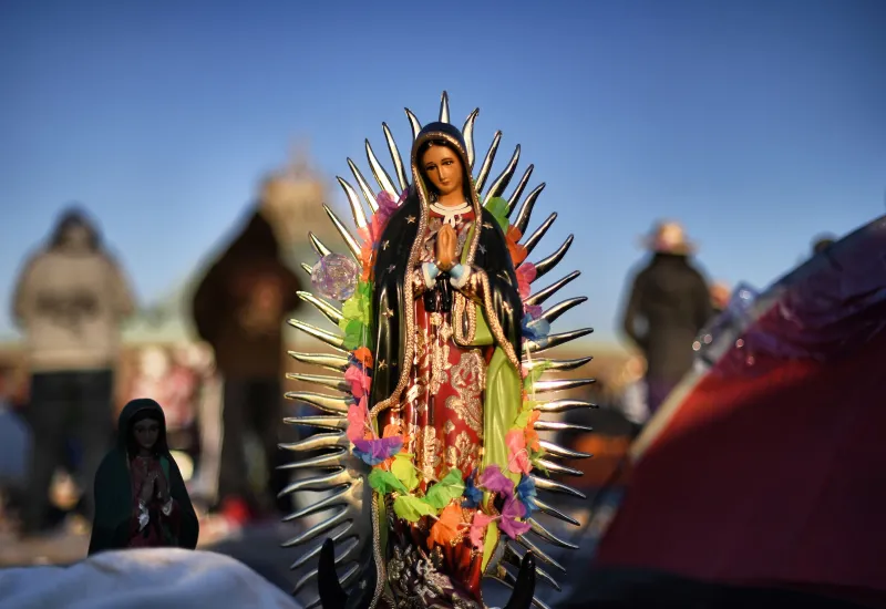 Virgin of Guadalupe 4K wallpaper