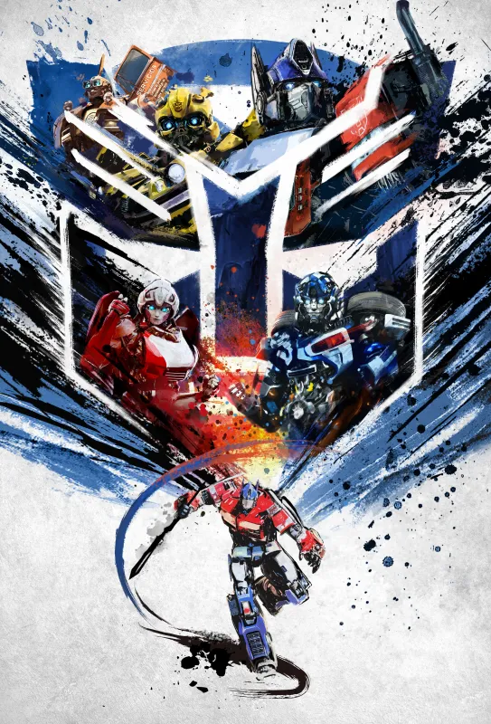 Transformers Rise of the Beasts Movie Logo 4K Wallpaper iPhone HD Phone  7891j