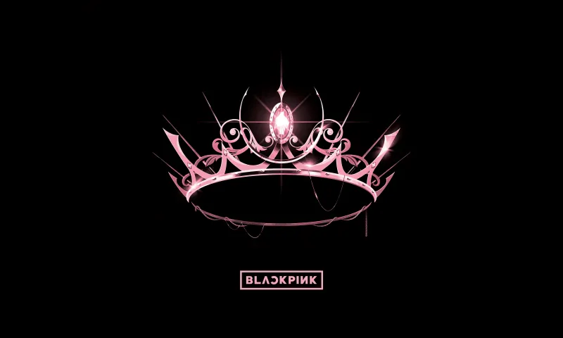 Blackpink, The Album, K-pop, Black background, AMOLED, 5K, 8K, 10K