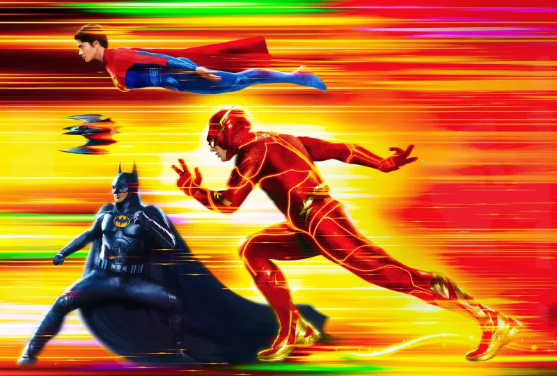 The Flash, Sasha Calle as Supergirl, Batman, 2023 Movies, 5K