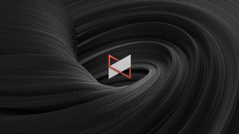 Black abstract MKBHD 3D background