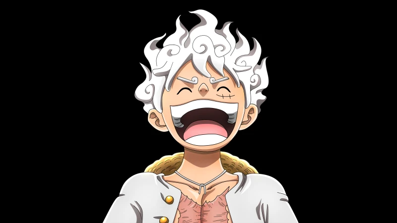 Laughing Luffy 5K wallpaper, One Piece