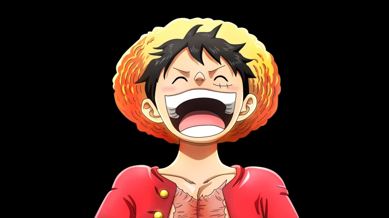 Luffy Laughing 5K wallpaper, One Piece