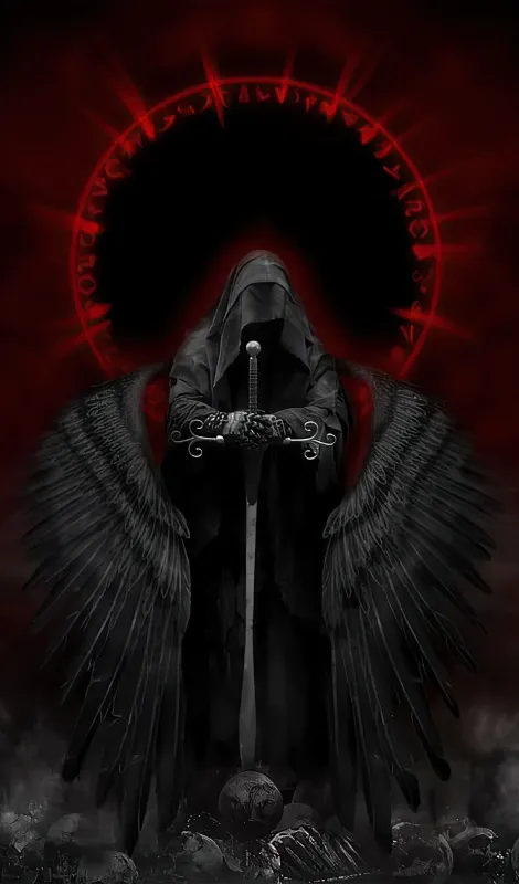 Grim Reaper iPhone wallpaper