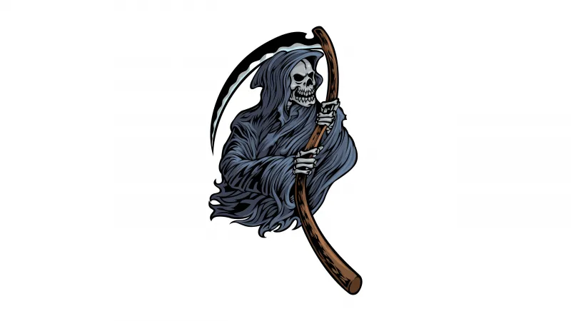 Grim Reaper Wallpaper 5K