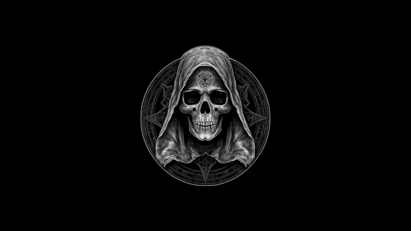 Grim Reaper CGI wallpaper