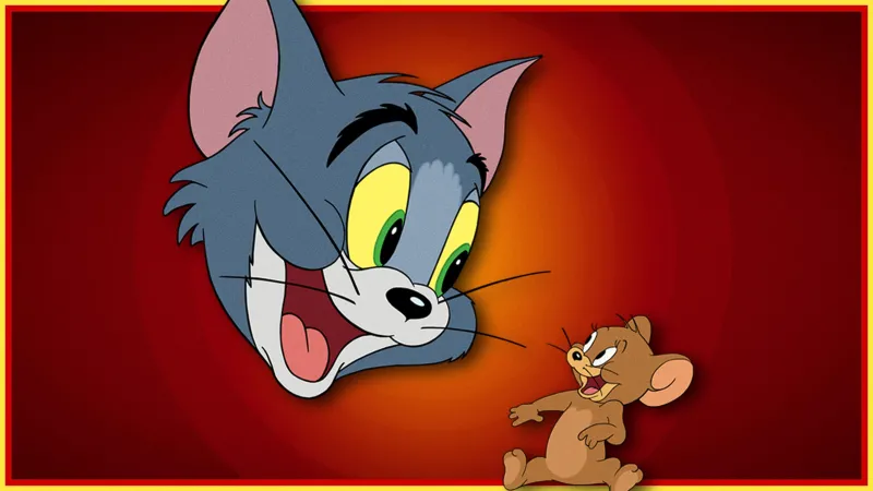 Tom & Jerry Wallpaper 4K