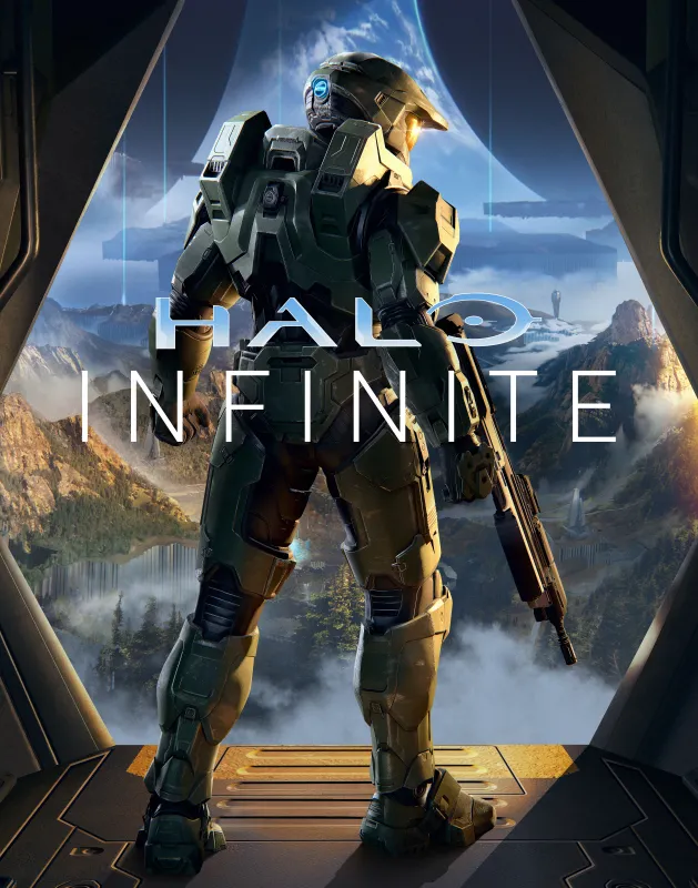 Master Chief in Halo Infinite 8K, iPhone wallpaper