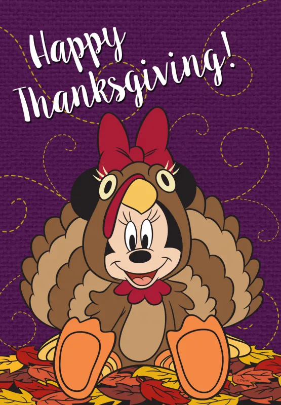 Happy Thanksgiving Minnie Mouse