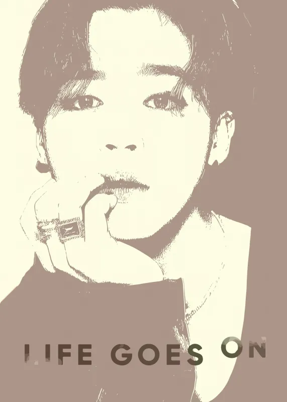 Jimin, BTS Life Goes On, iPhone background
