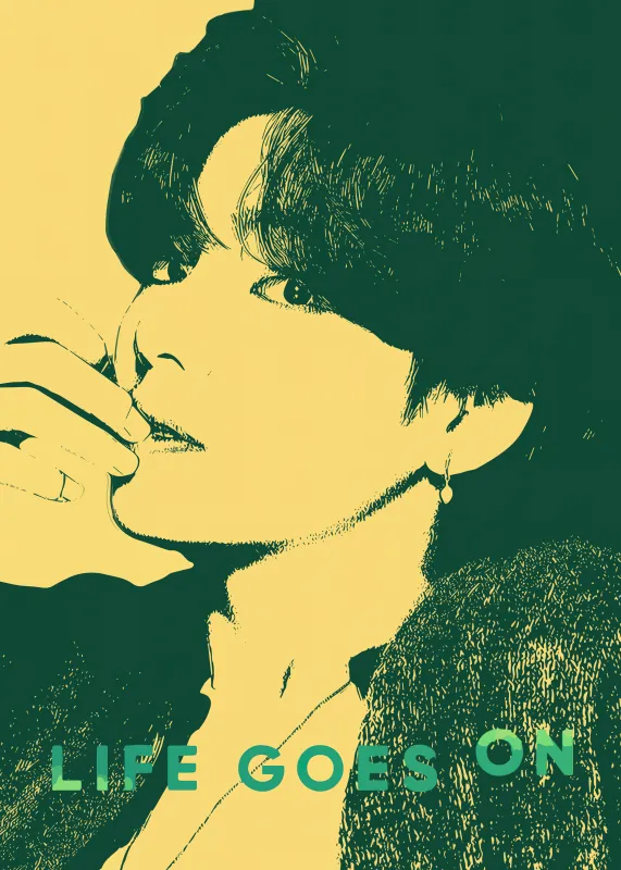 Jungkook BTS Life Goes On, iPhone wallpaper