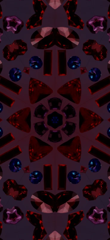 iOS 17 Kaleidoscope Wallpaper