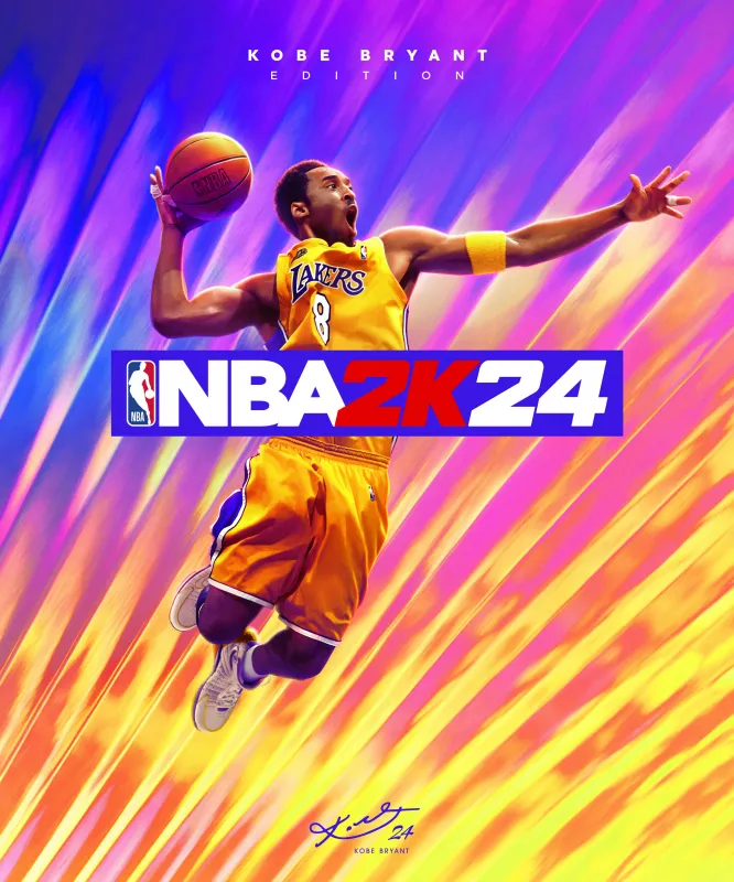 Kobe Bryant in NBA 2K24, iPad wallpaper