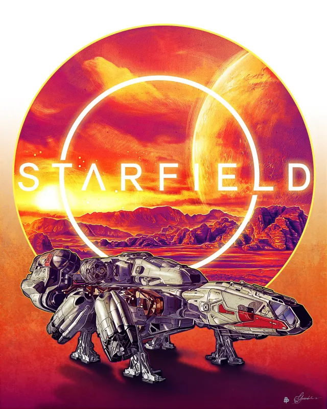 Starfield iPad Wallpaper
