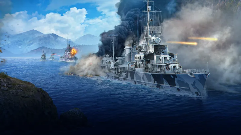 World of Warships, Online gamesPlayStation 4, Android, PlayStation 5, Xbox One, PC Games