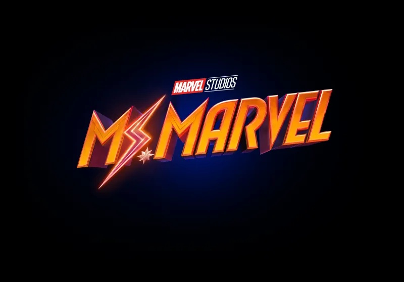 Ms. Marvel Logo, 4K wallpaper