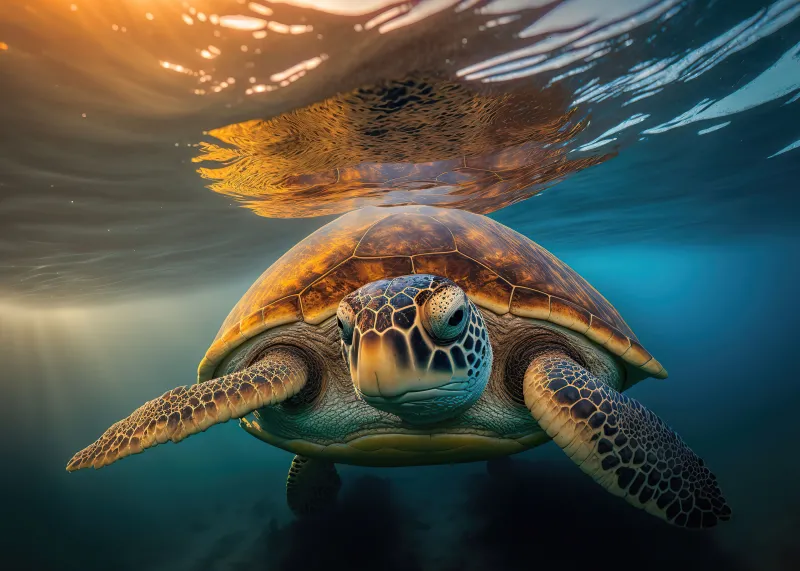 Sea turtle wallpaper HD