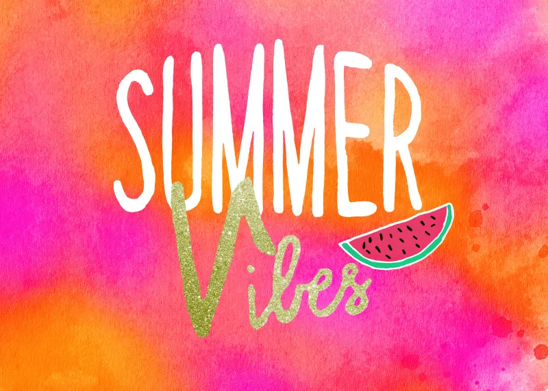 Summer vibes wallpaper, Watermelon