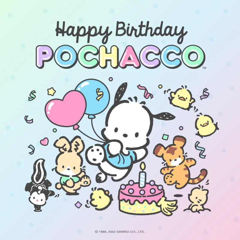 Happy Birthday Pochacco