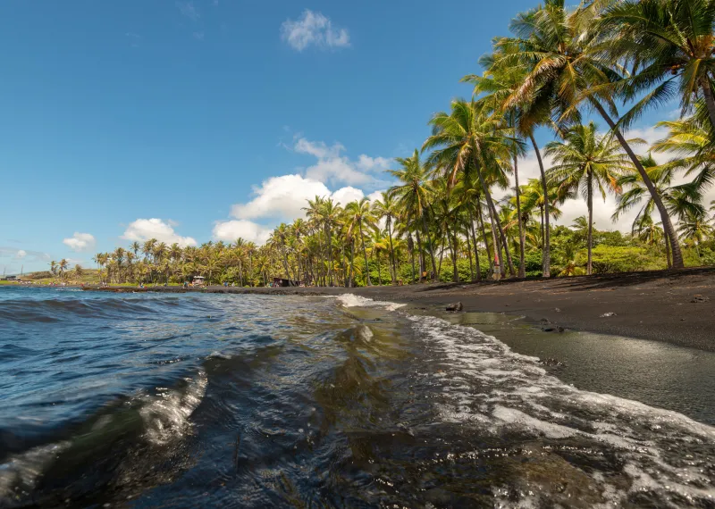 Hawaii beach, 4K background